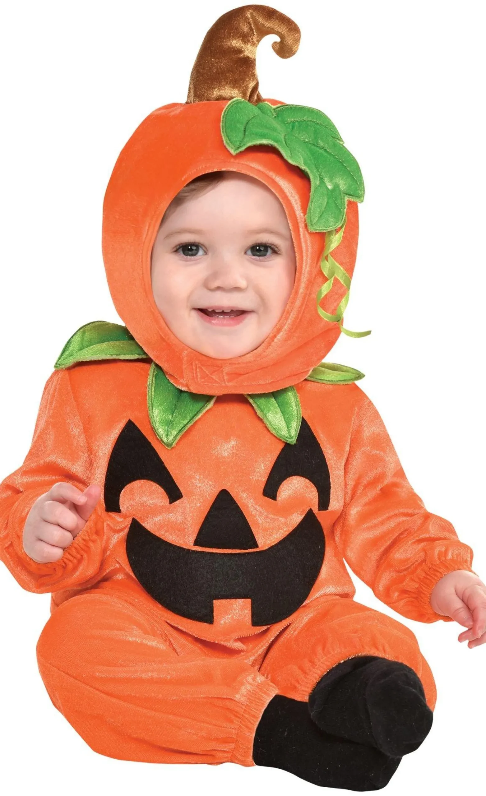 Party City Baby Cute As A Pumpkin Costume| Baby Boy