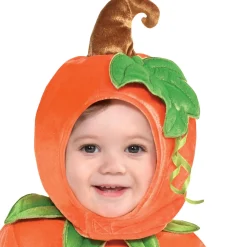 Party City Baby Cute As A Pumpkin Costume| Baby Girl