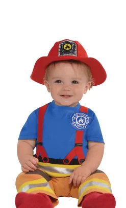 Party City Baby First Fireman Costume| Baby Boy