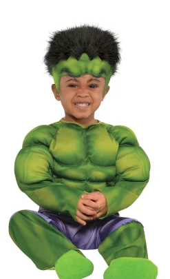 Marvel Baby Hulk Muscle Costume| Baby Boy