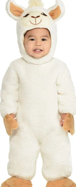 Party City Baby Lovable Llama Costume| Baby Girl