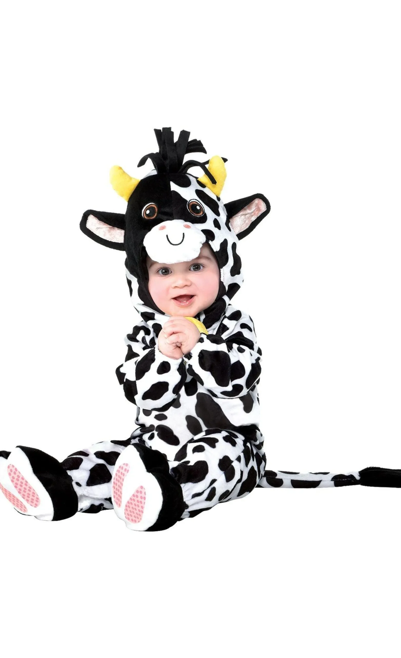 Party City Baby Mini Moo Cow Costume| Baby Boy
