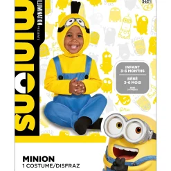 Party City Baby Minion Kevin Costume| Baby Girl