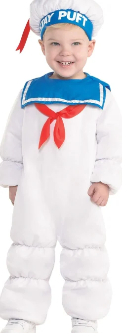 Party City Baby Padded Stay Puft Marshmallow Man Costume - Ghostbusters| Baby Boy