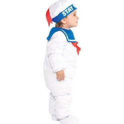 Party City Baby Padded Stay Puft Marshmallow Man Costume - Ghostbusters| Baby Boy
