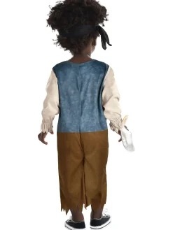 Party City Baby Ship Wrecked Pirate Costume| Baby Boy