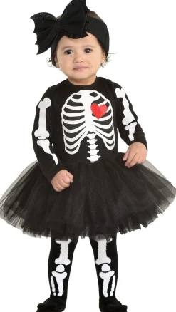 Party City Baby Skeleton Dancer Costume| Baby Girl
