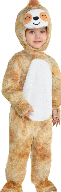 Party City Baby Soft Cuddly Sloth Costume| Baby Girl