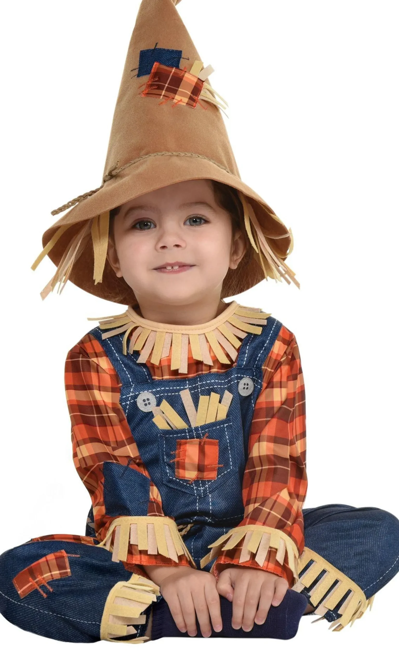 Party City Baby Tiny Scarecrow Costume| Baby Girl