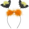 Fashion Bat Head Bopper Headbands, Tails