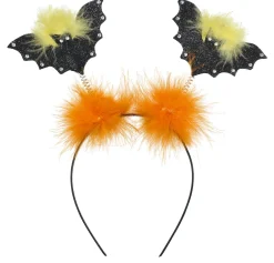 Fashion Bat Head Bopper Headbands, Tails