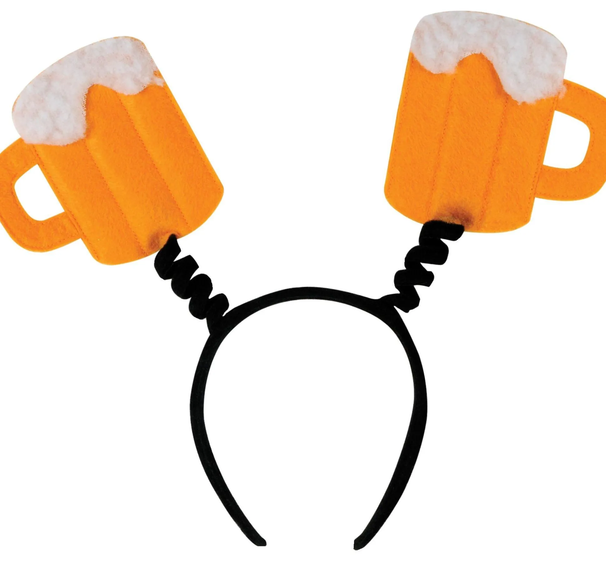 Online Beer Stein Head Bopper Headbands, Tails