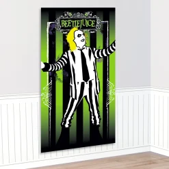 Party City Beetlejuice Plastic Scene Setter Add-On, 2.8Ft X 5.4Ft| Decorations
