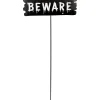 Party City Beware Halloween Yard Stake| Yard Stakes & Signs