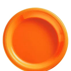 Party City Black & Orange Plastic Tableware Kit For 50 Guests| The Nightmare Before Christmas