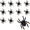 Party City Black & Orange Tip Spiders 36Ct| Favors & Favor Bags