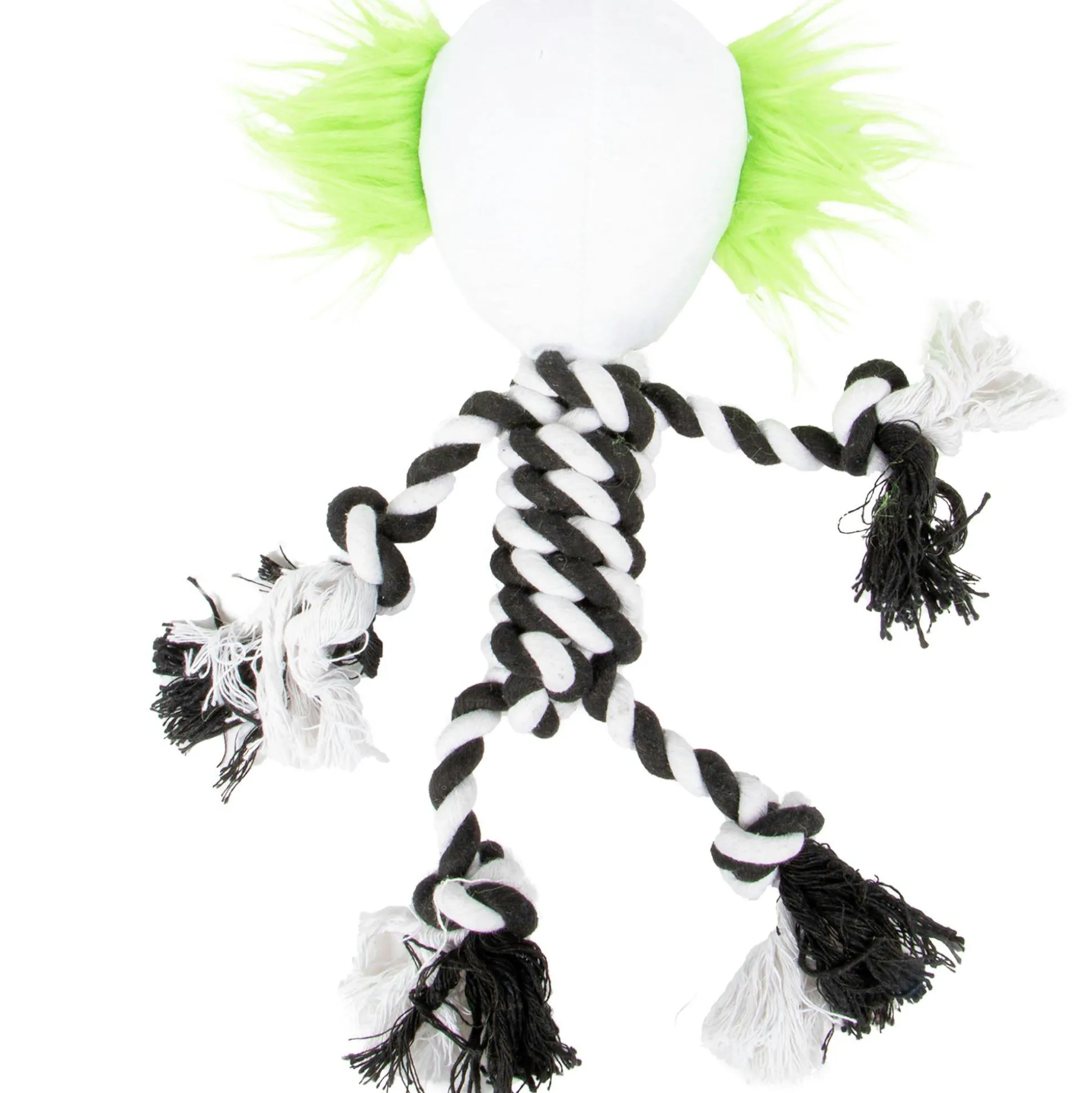 New Black & White Joker Rope Dog Toy Dog & Pet Costumes