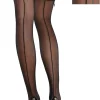 Cheap Black Corset Top Thigh High Stockings Tights