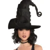 Clearance Black Crooked Witch Hat Witch