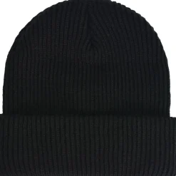 Outlet Black Embroidered Jason Voorhees Mask Acrylic Ribbed Beanie - Friday The 13Th Men Scary