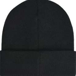 Shop Black Embroidered Michael Myers Mask Acrylic Knit Beanie - Halloween 2 Men Scary