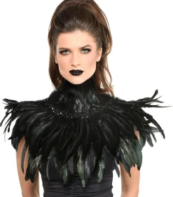 Fashion Black Feather Collar Boas