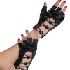 Store Black Fingerless Short Gloves Gloves