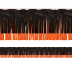 Party City Black Fringe Decoration| The Nightmare Before Christmas