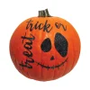 Party City Black Glitter Trick-Or-Treat Halloween Pumpkin Sticker, 2Pc| Pumpkin Carving Kits