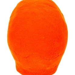 Party City Black Light Reactive Flocked Skull Decoration, 3.46In| Skeletons