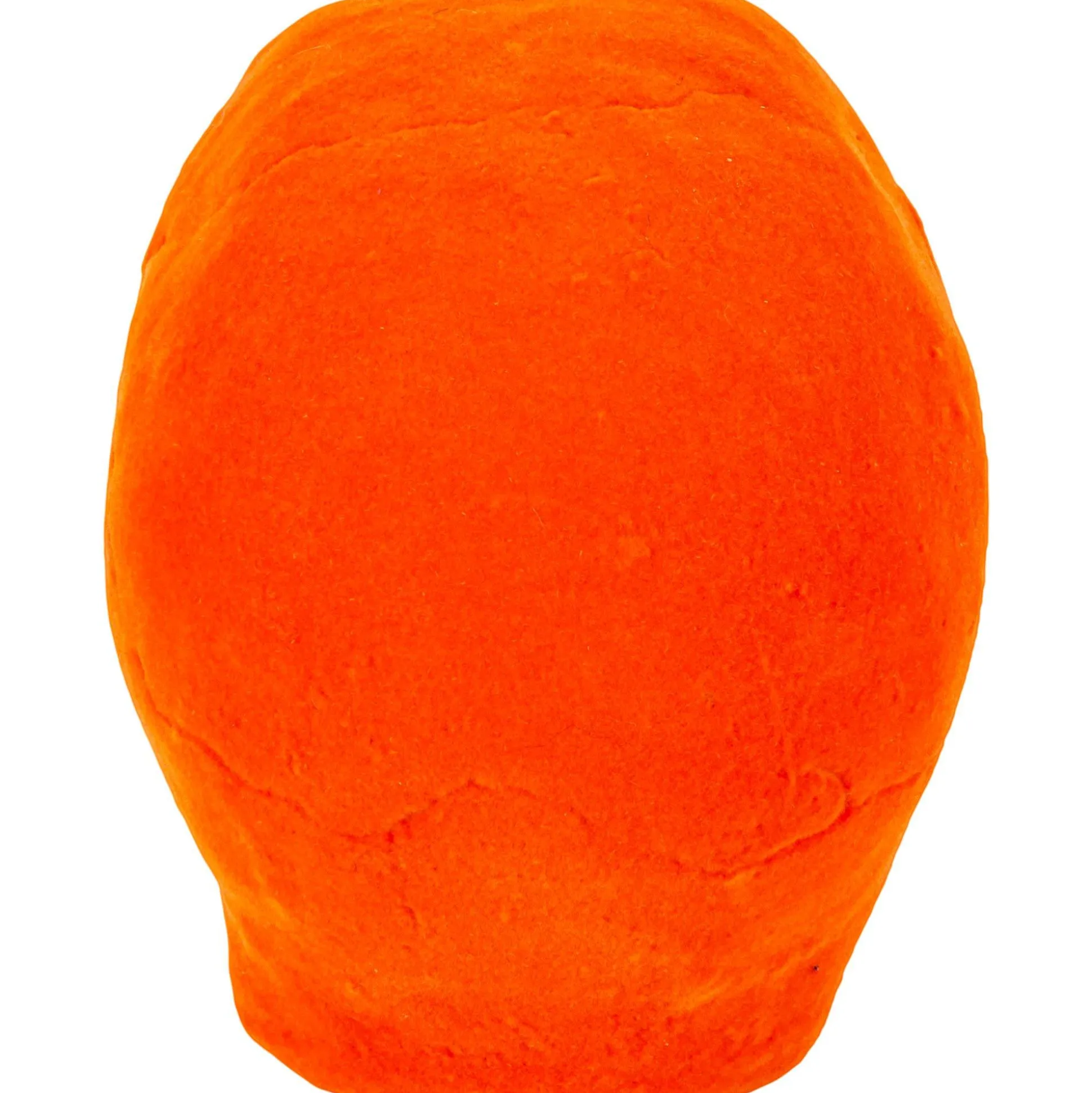 Party City Black Light Reactive Flocked Skull Decoration, 3.46In| Skeletons