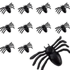 Party City Black Mini Spiders 50Ct| Spiders & Webbing