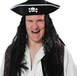 New Black Pirate Hat Hats