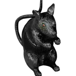 Party City Black Rubber Rat| Creatures