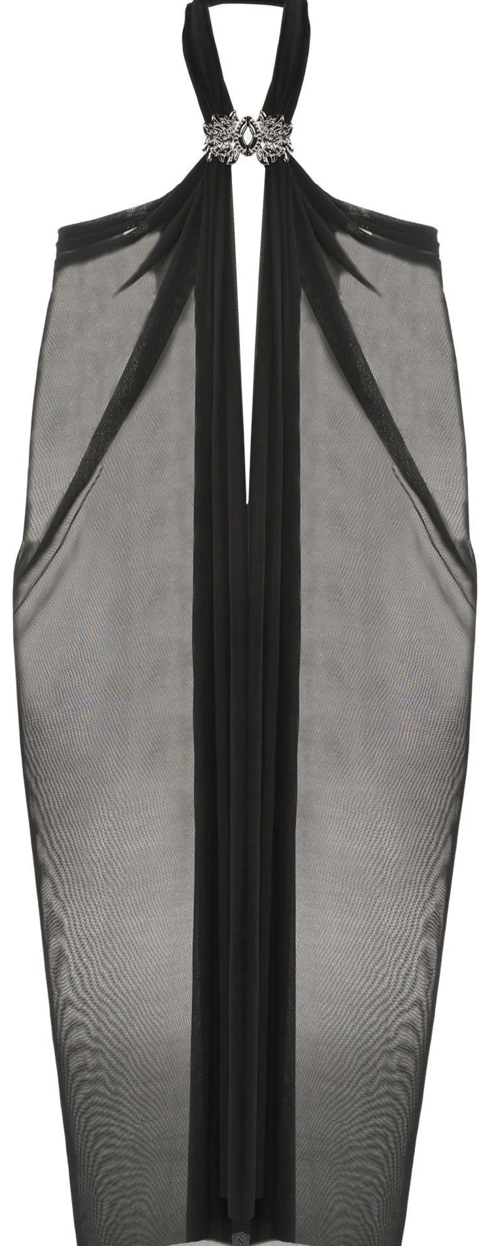 Clearance Black Sheer Gothic Cape Capes, Robes