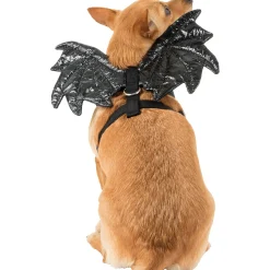 Store Black Sparkle Bat Wings Dog Harness Dog & Pet Costumes