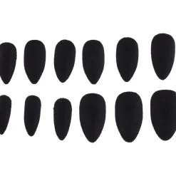 Best Black Velvet Nails, 12Ct Makeup