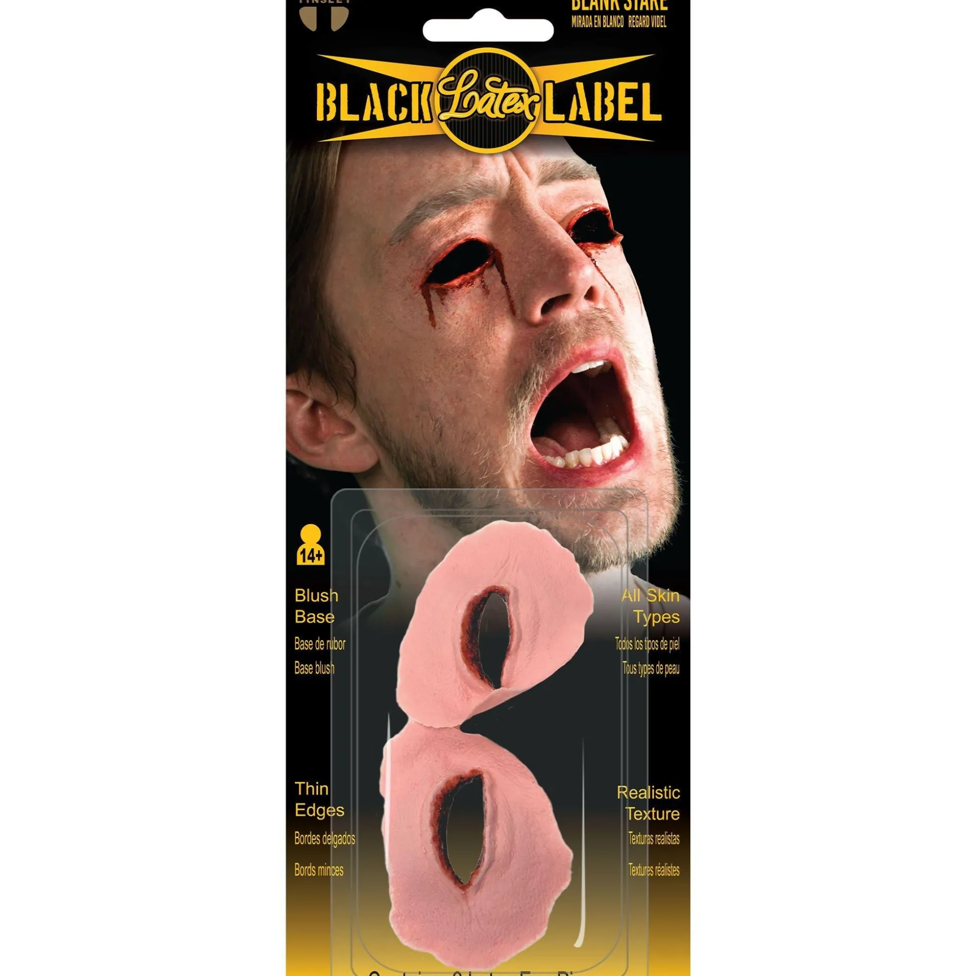 Discount Blank Stare 3D Prosthetics, 2Ct - Tinsley Transfers Makeup