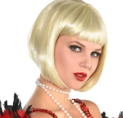 Online Blonde Flapper Wig Wigs