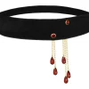 Hot Blood Drop Vampire Bite Choker Jewelry