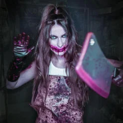 Sale Bloody Butcher Costume Accessory Kit For Adults Women Scary