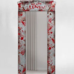 Party City Bloody Doorway Entry Cardboard Decoration, 42.6In X 84.5In| Decorations