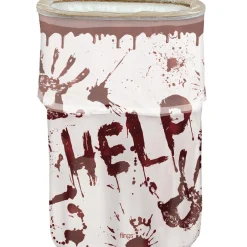 Party City Bloody Fling Pop-Up Trash Bin, 13Gal| Get Axed