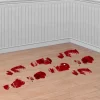 Party City Bloody Footprint Cling Decals 10Ct| Window & Wall Décor
