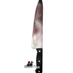 Outlet Bloody Ghostface Knife Prop, 15In - Scream Weapons