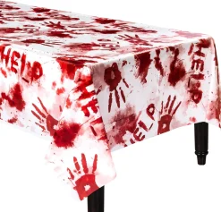 Party City Bloody Hands Table Cover| Table Décor & Centerpieces