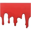 Party City Bloody Plastic Borders, 12In X 10In, 12Ct| Decorations