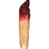 Party City Bloody Severed Middle Finger Latex Prop, 1.5In X 4.5In| Get Axed