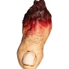 Party City Bloody Severed Toe Latex Prop, 1.5In X 4In| Get Axed