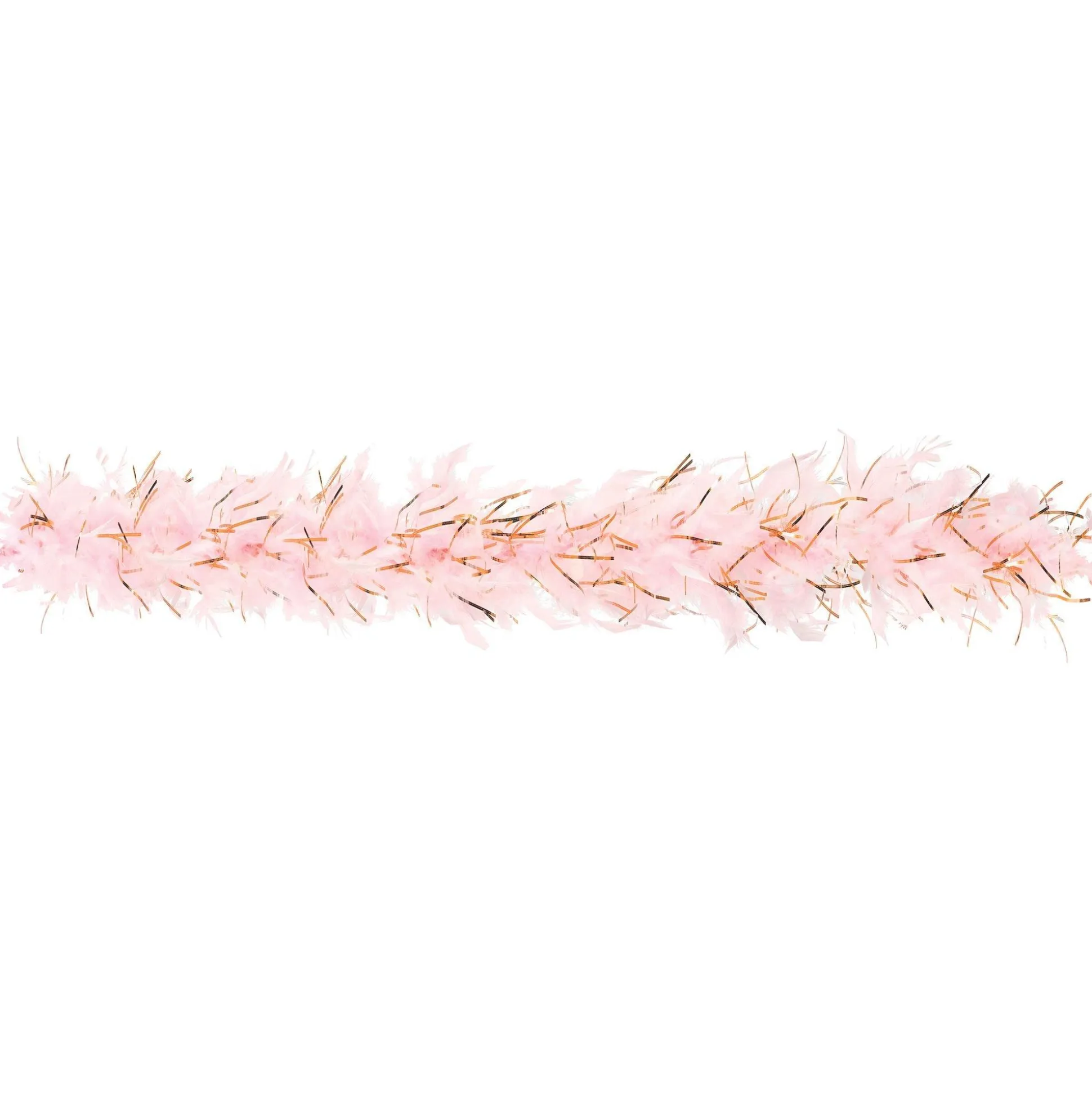 Online Blush & Rose Gold Feather Boa Boas